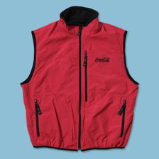 Vintage Coca Cola Reversible Vest Large