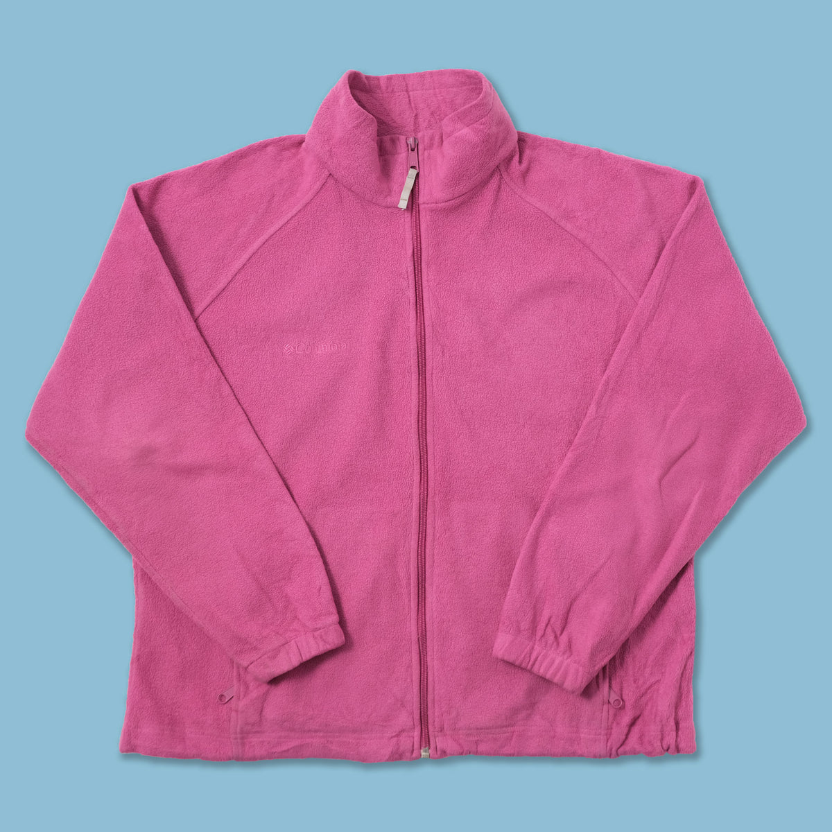 Columbia Women's Fleece Jacket Large Double Double Vintage