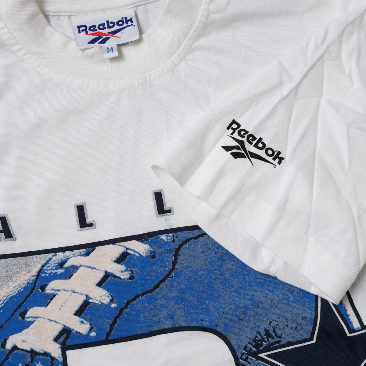 Vintage Deadstock Reebok Dallas Cowboys T-Shirt Double Double