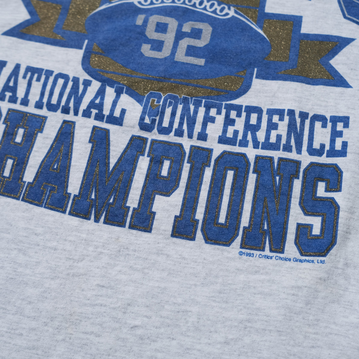 Vintage 1992 Dallas Cowboys TShirt Large Double Double Vintage