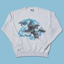 Vintage Sea World Sweater Medium