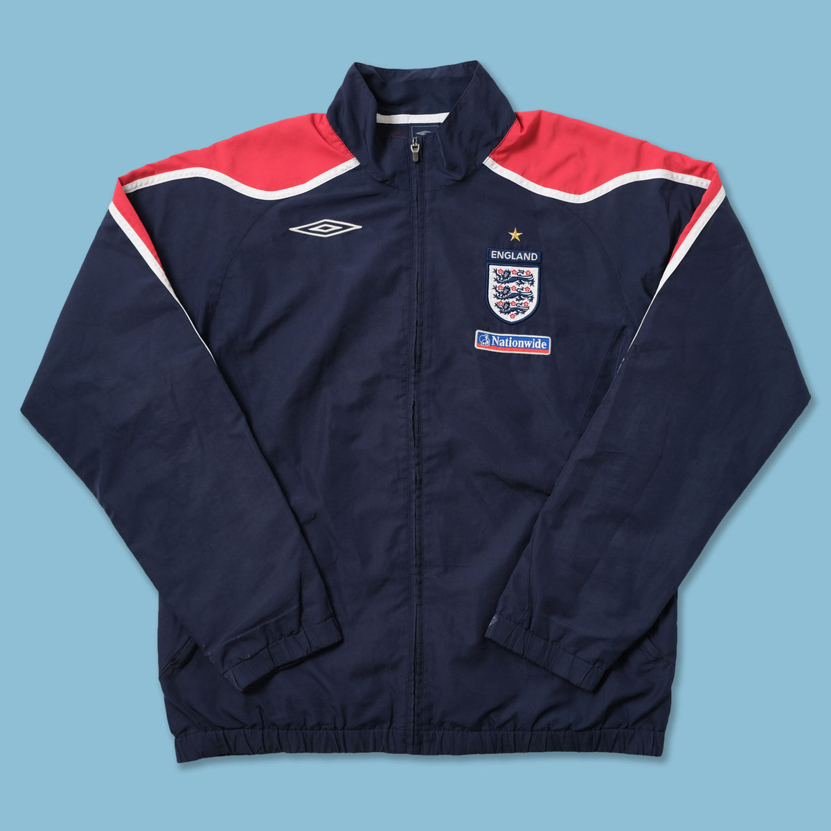 ジャケット/アウターumbro England vintage jacket - ナイロンジャケット