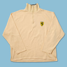 Vintage Ferarri Q-Zip Sweater XLarge