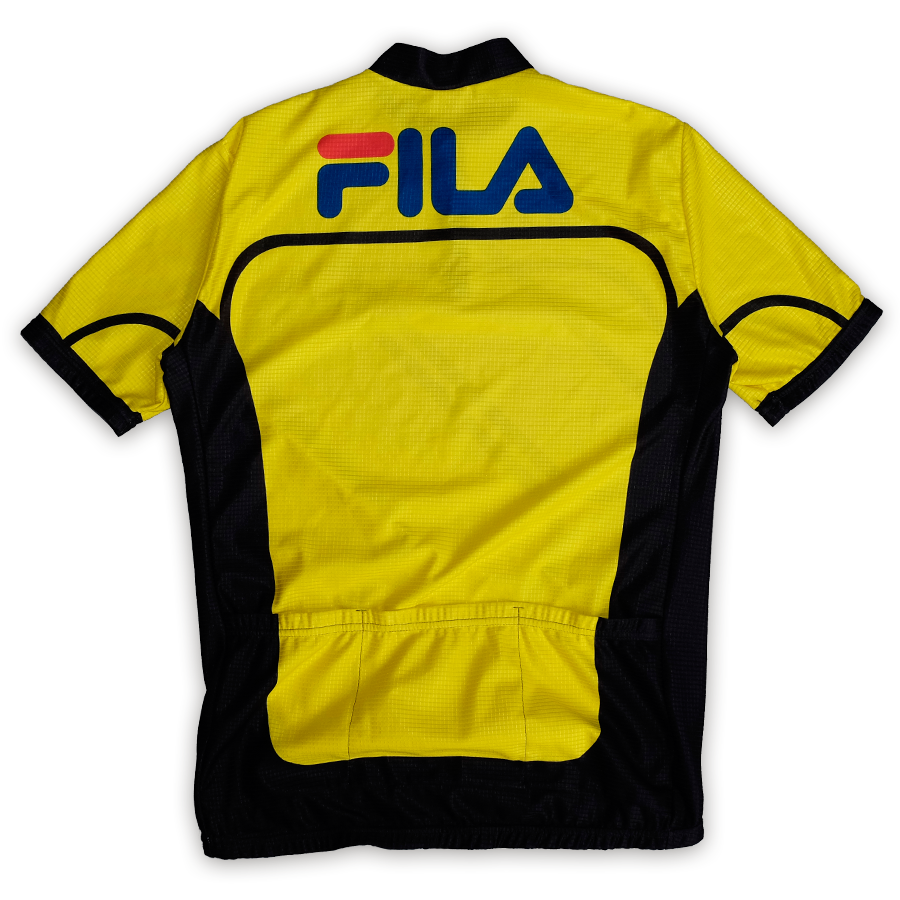 Fila Bike Jersey Large Double Double Vintage