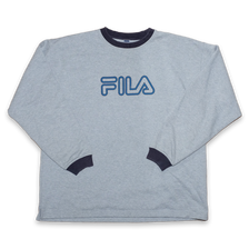 Vintage Fila Logo Sweatshirt XLarge - Double Double Vintage
