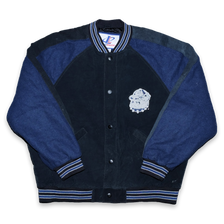 Vintage Georgetown Hoyas Velour Bomber Jacket XLarge