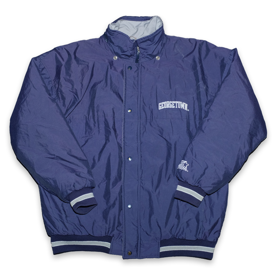 Vintage Starter Hoyas Jacket XLarge Double Double Vintage