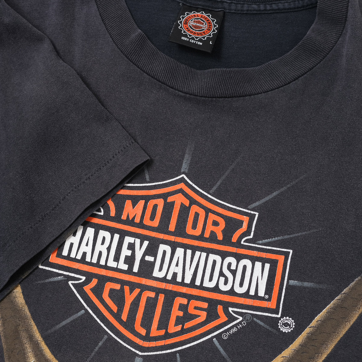 Harley-Davidson Tシャツ 1996年90s us製 1996年 90s レア USA製 ハーレーダビッドソンヴィンテージT