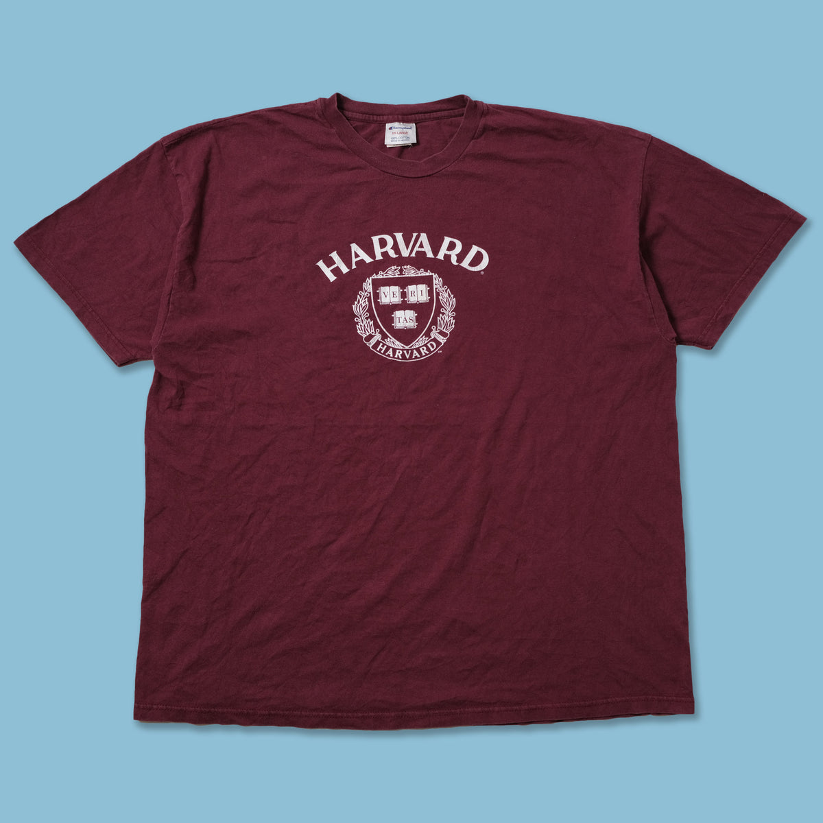 Vintage Champion Harvard T-Shirt XXL | Double Double Vintage