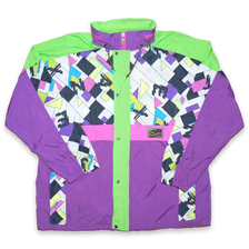 Vintage multicolored Rainjacket XLarge / XXLarge - Double Double Vintage