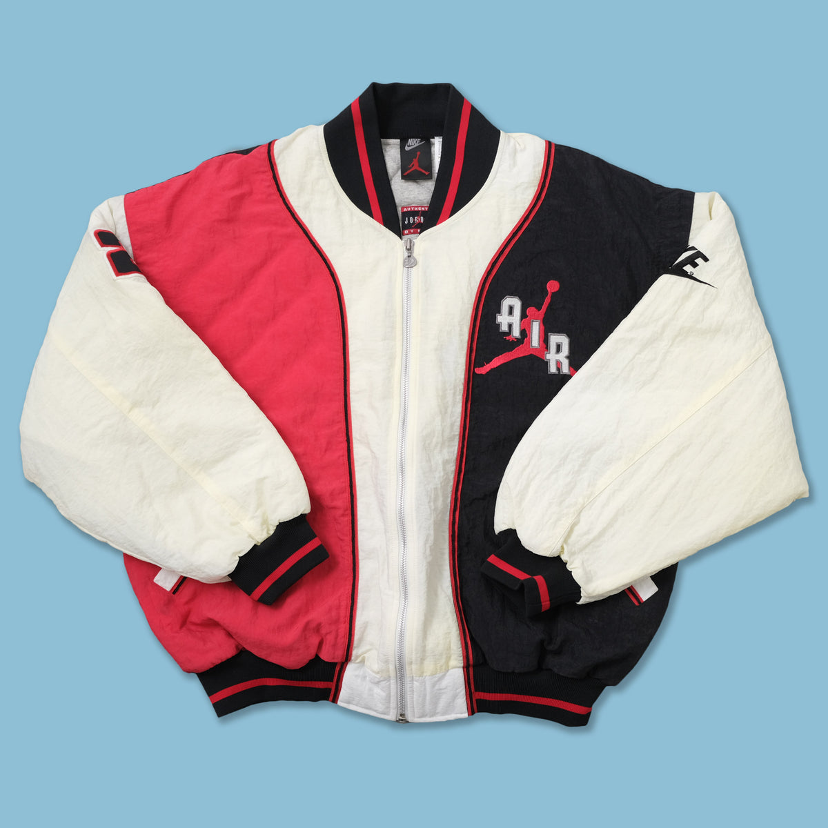 Nike White And Red Jordan Jacket Vintage Deadstock Nike Jordan