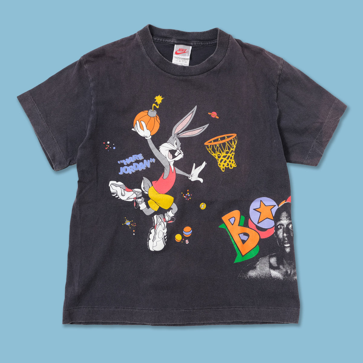 Hare Jordan Vintage Air Jordan T Shirt Vintage Nike Grey Tag Air