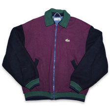 Vintage Lacoste Wool Bomber Jacket Medium