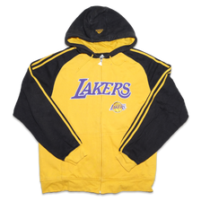 adidas L.A. Lakers Zip Hoody Large - Double Double Vintage