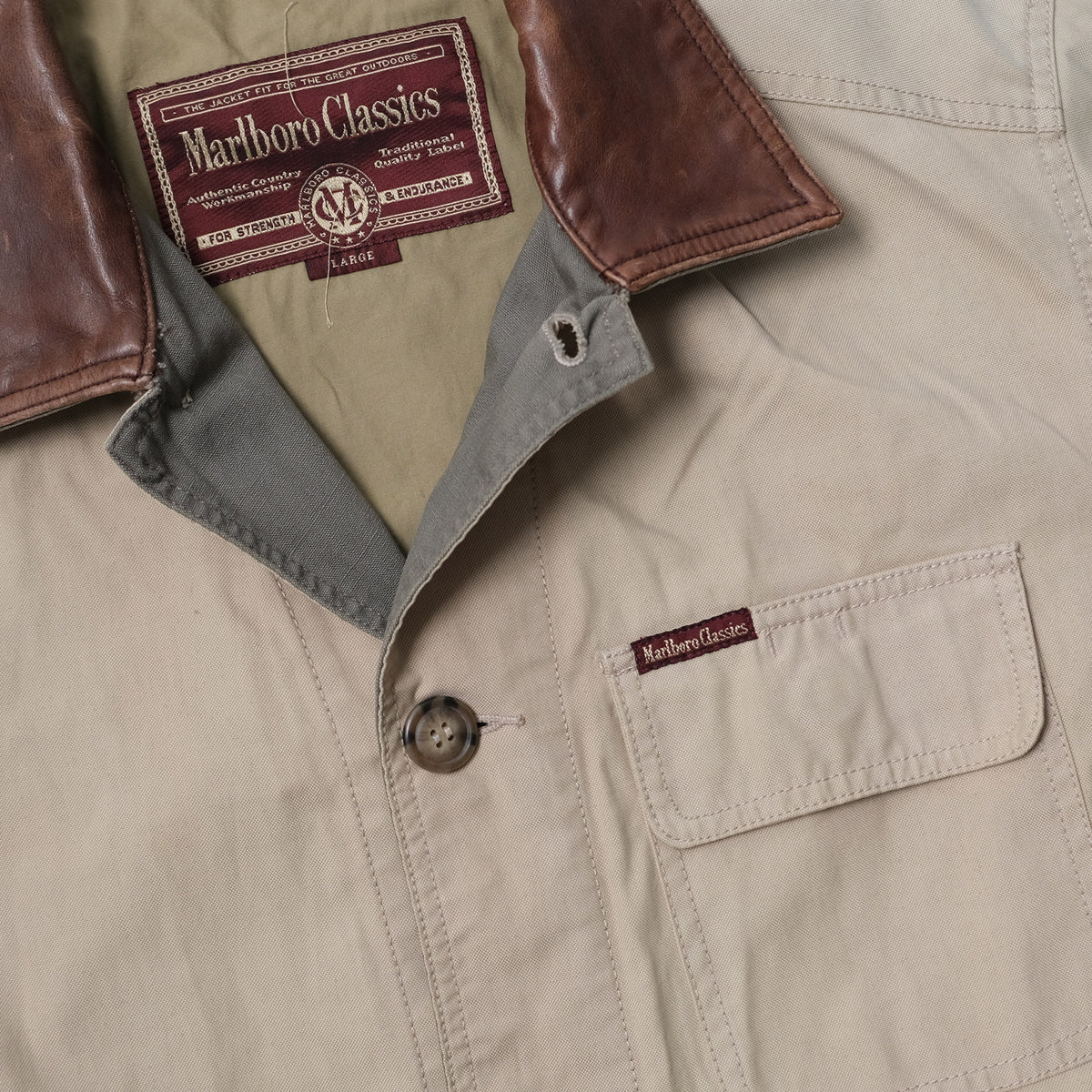 Vintage Marlboro Classics Jacket Large Double Double Vintage