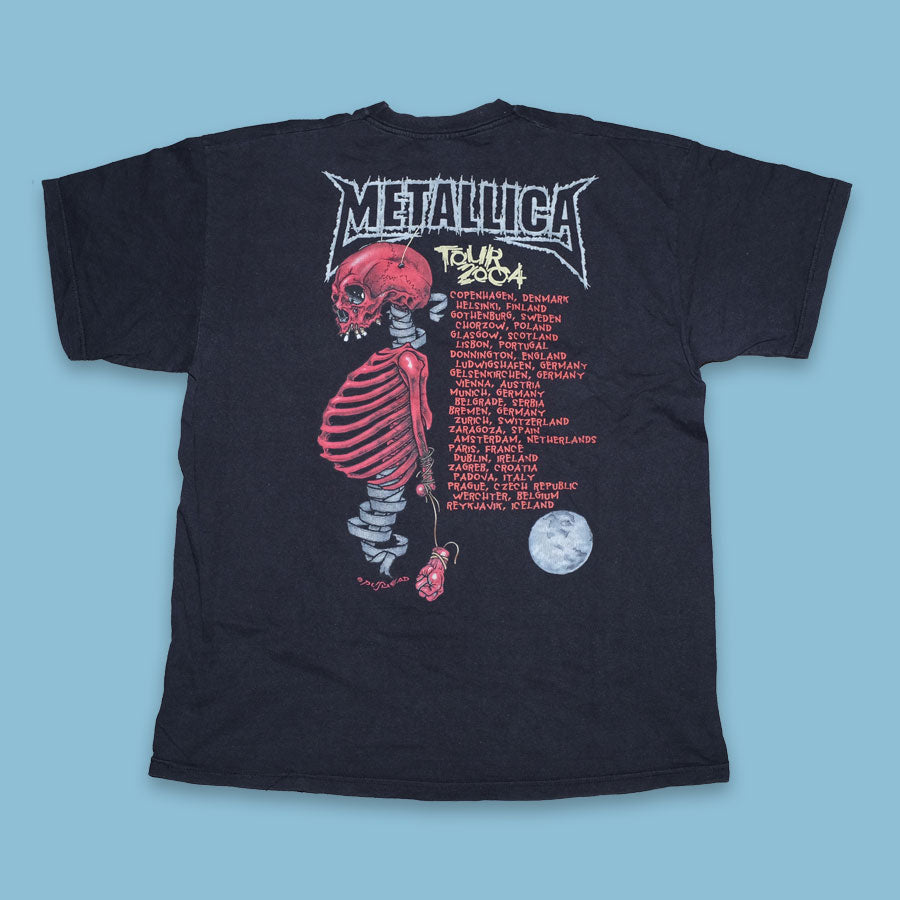 Vintage Metallica 2004 Tour T-Shirt Large / XLarge | Double