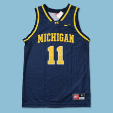 Vintage Deadstock Nike Michigan Basketball Jersey Small