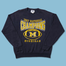 Vintage 1997 Michigan Wolverines Sweater Medium
