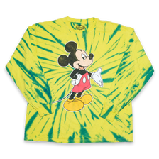 Vintage Mickey Mouse Tie Dye Longsleeve Large / XLarge