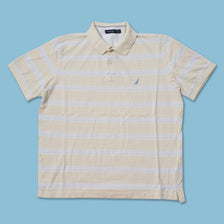 Vintage Nautica Striped Polo Large