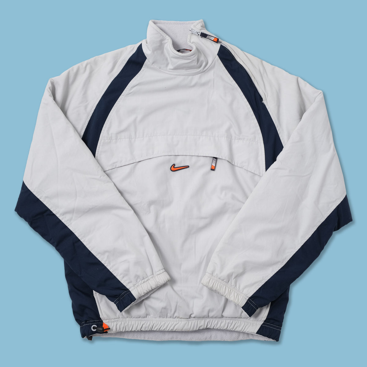 Nike fleece windbreaker top