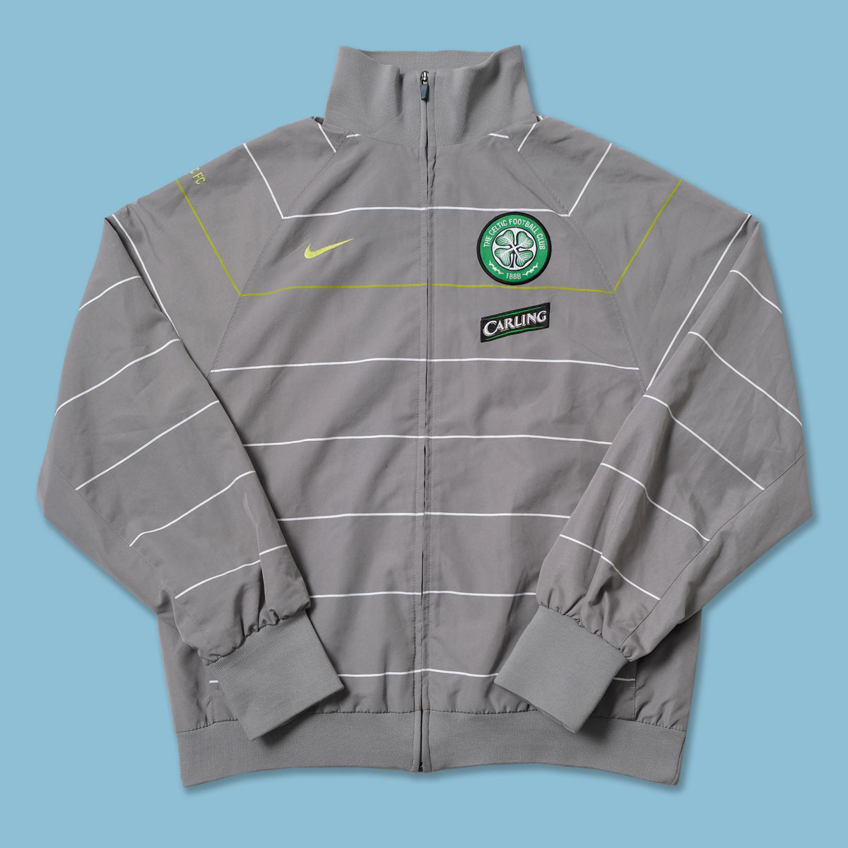 Nike Celtic FC ウィンドブレーカー グレー Vintage Nike Celtic Football Track Suit Jacket Pants Soccer