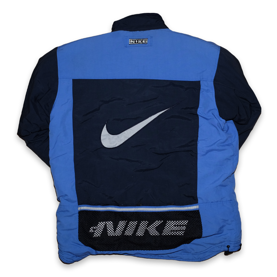 nike jacket with logo on back