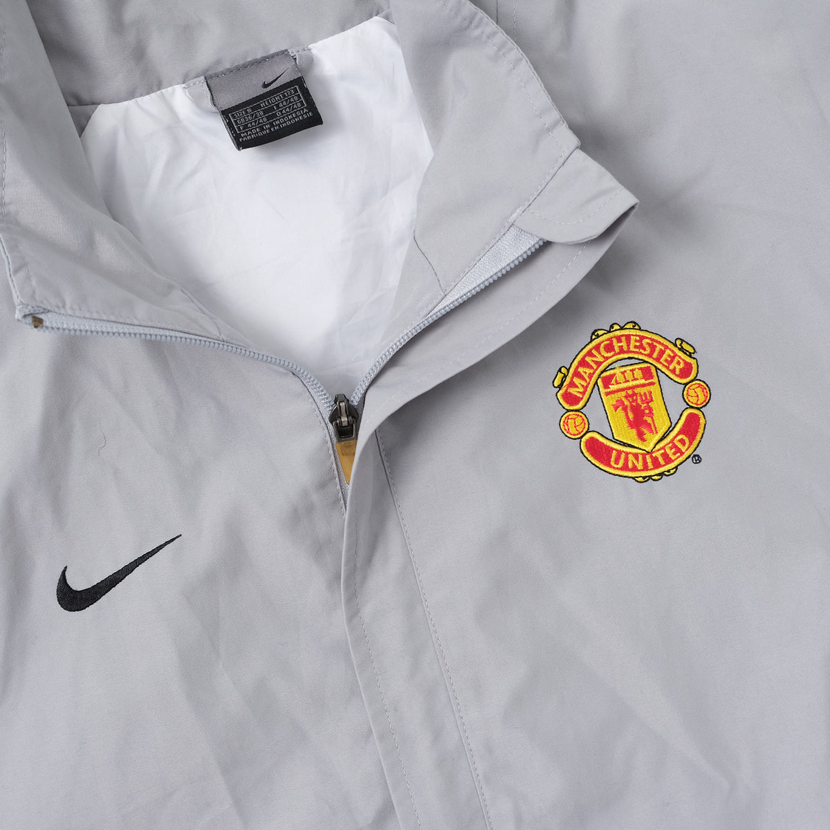 Manchester United Nike ジャケット ホワイト サイズM Rare Nike Manchester United White L Football Soccer Jacket