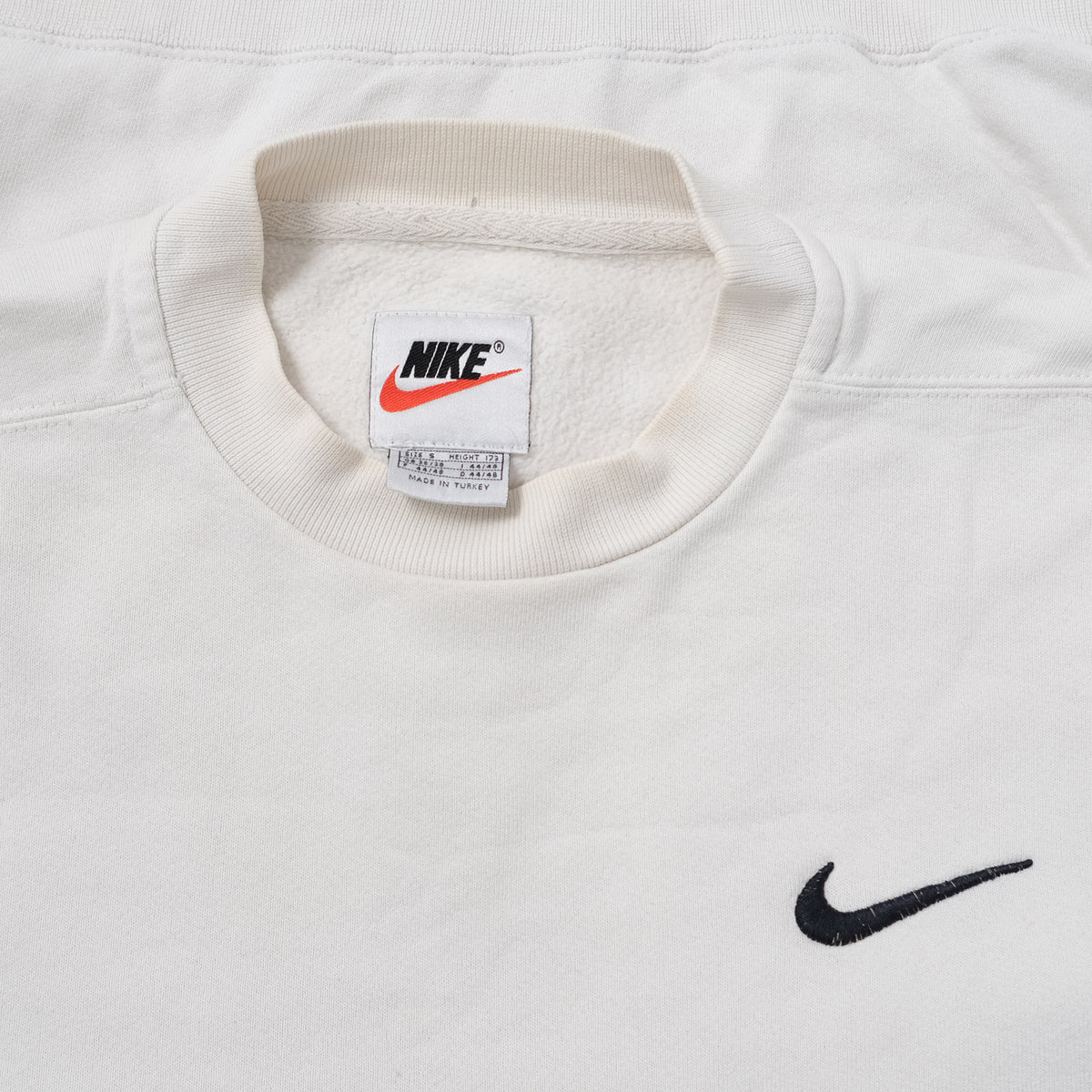 Vintage Nike Mini Swoosh Sweater Small Double Double Vintage