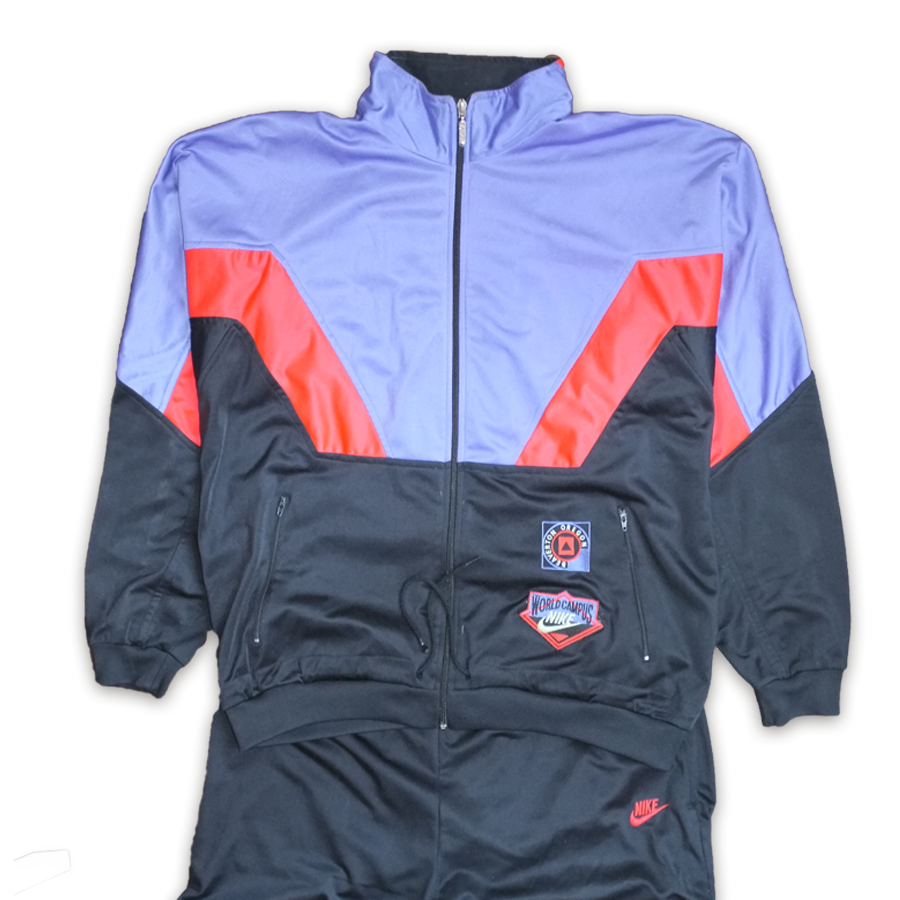 Rare Nike Sports and Fitness Tracksuit Large Double Double Vintage