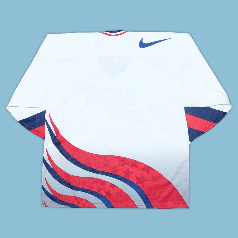 Nike, Shirts, Vintage Usa Hockey Jersey