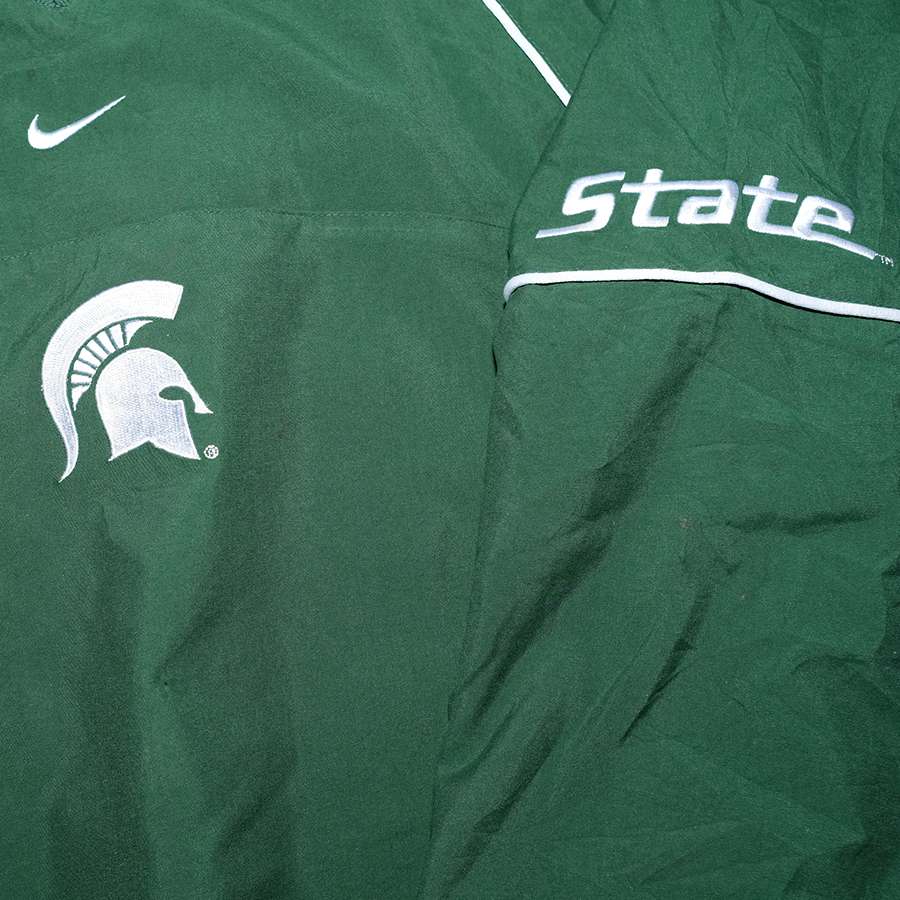 nike michigan state windbreaker