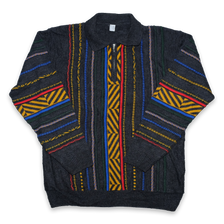 Vintage Q-Zip Knit Sweater Large - Double Double Vintage