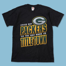 Vintage 1996 Greenbay Packers T-Shirt Medium / Large