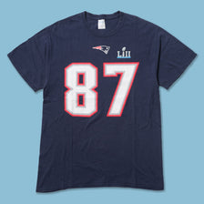 New England Patriots Gronkowski T-Shirt Large