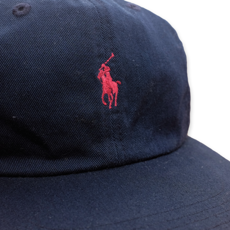 Blue and red polo hat sales