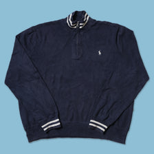 Vintage Polo Ralph Lauren Q-Zip Sweater XLarge