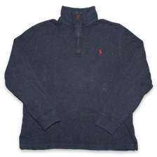 Vintage Polo Ralph Lauren Q-Zip Sweater Medium - Double Double Vintage