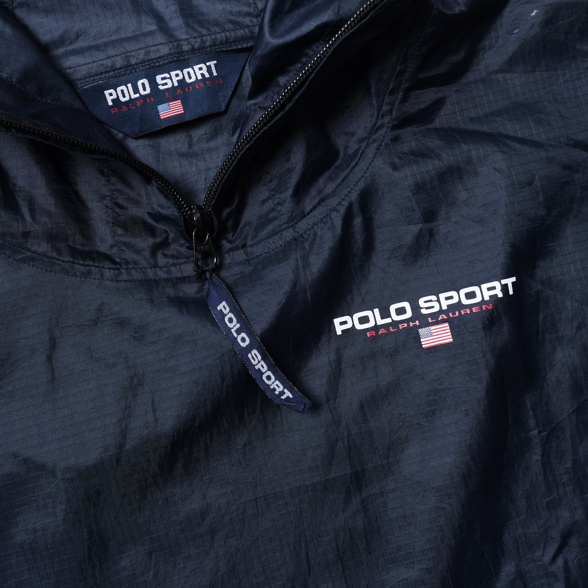 Vintage Polo Sport Windbreaker Medium Double Double Vintage