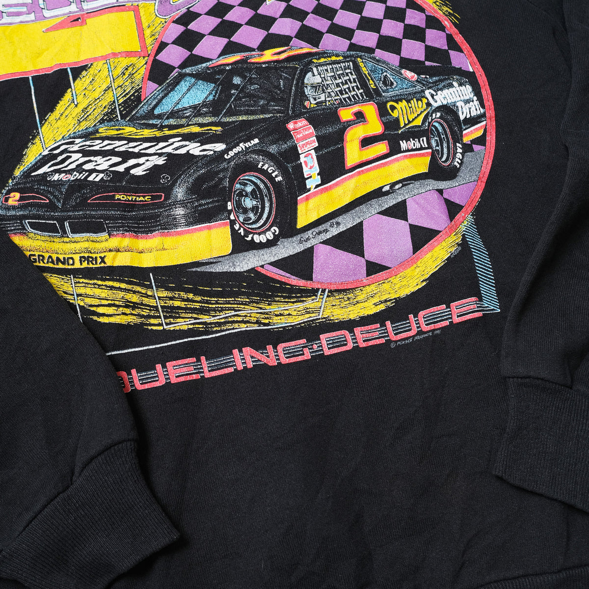 Vintage Rusty Wallace Racing Sweater Medium Double Double Vintage