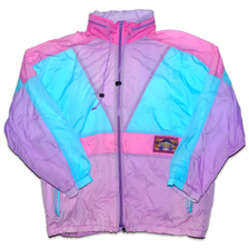 Vintage Color Blocking Rainjacket XLarge - Double Double Vintage
