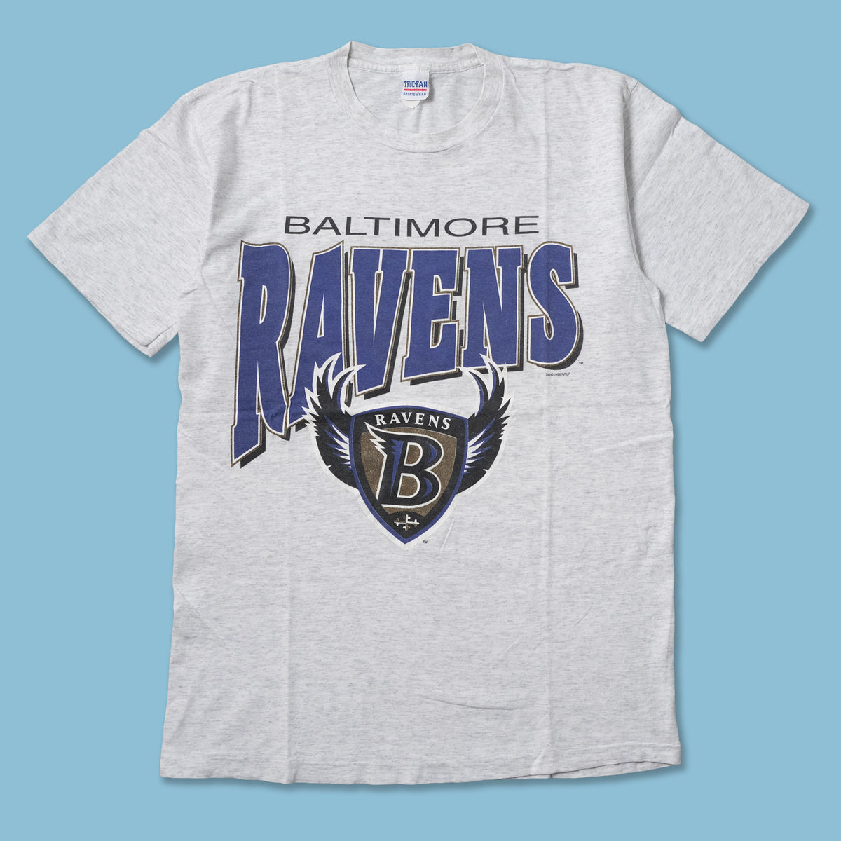 Baltimore Ravens Jersey Shirt 2XL White Chalkline Vintage 1996