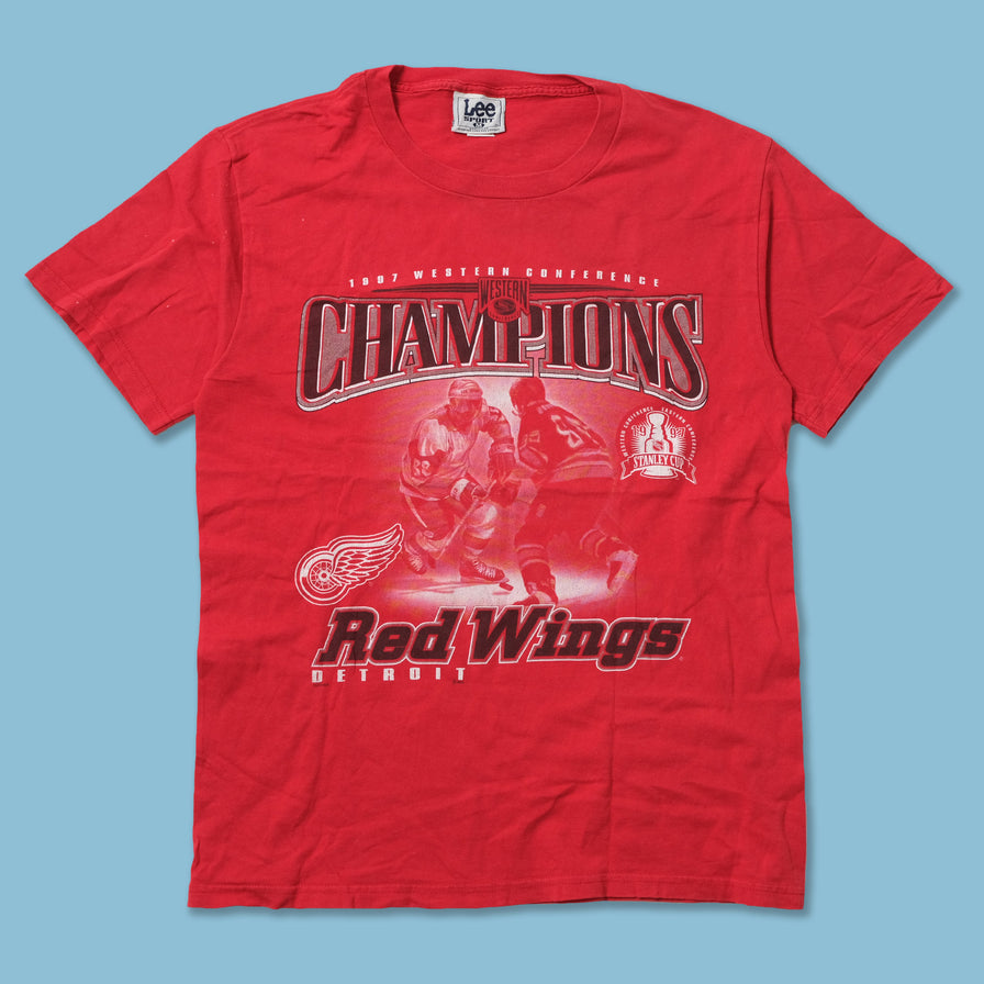 Vintage 1997 Detroit Red Wings T-Shirt Medium