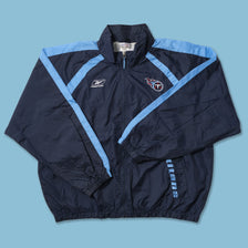 Vintage Reebok Tennessee Titans Track Jacket XLarge