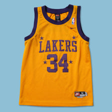 Vintage Nike Los Angeles Lakers Shaq Jersey XSmall