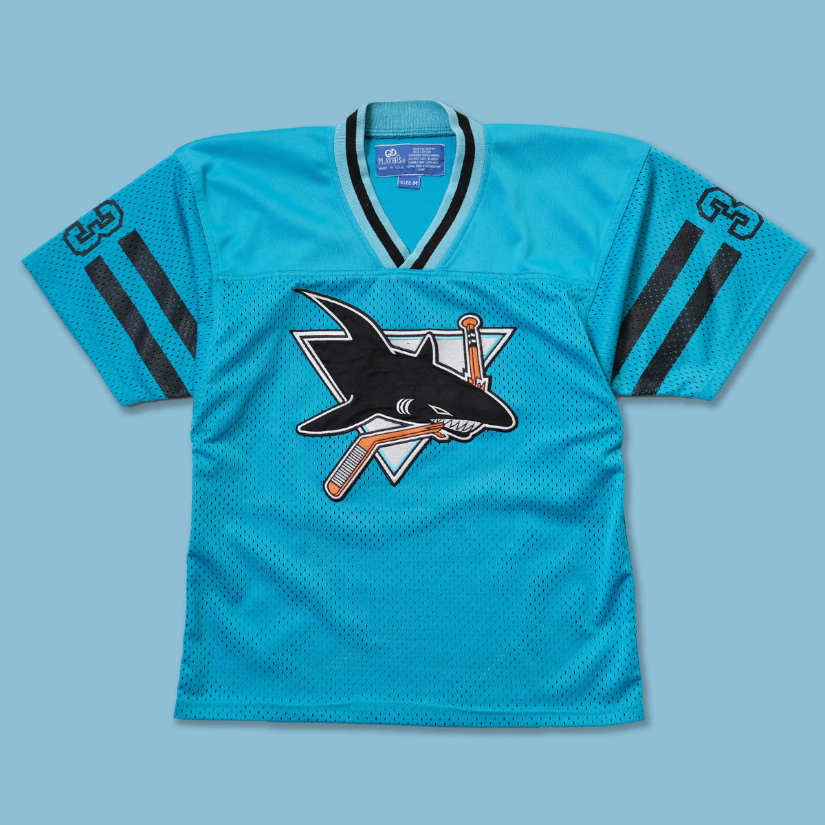 Vintage San Jose Sharks Jersey Medium Double Double Vintage