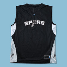 Vintage Champion San Antonio Spurs Jersey Large / XLarge