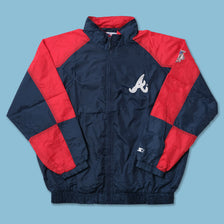 Vintage Starter Atlanta Braves Track Jacket XLarge