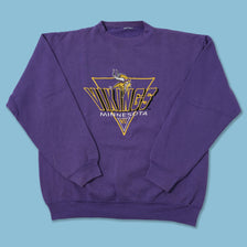 Vintage Minnesota Vikings Sweater Medium / Large