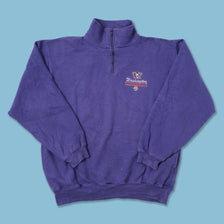 Vintage Washington Huskies Q-Zip Sweater Large